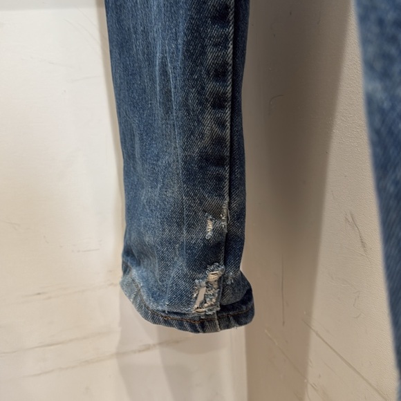 Classic Rustler vintage rockabilly denim jeans 32x30 broken in - Picture 7 of 7